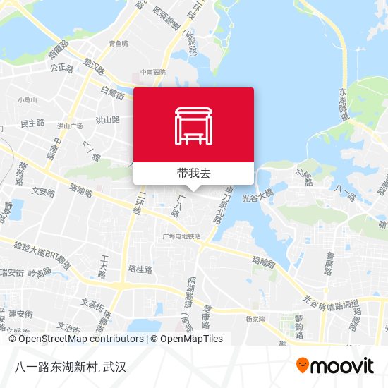 八一路东湖新村地图