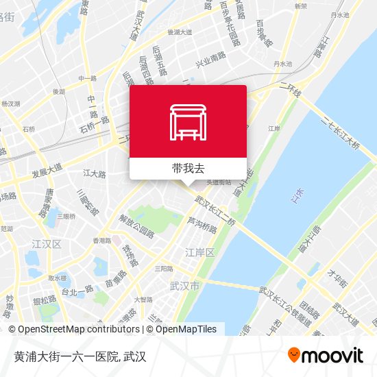 黄浦大街一六一医院地图