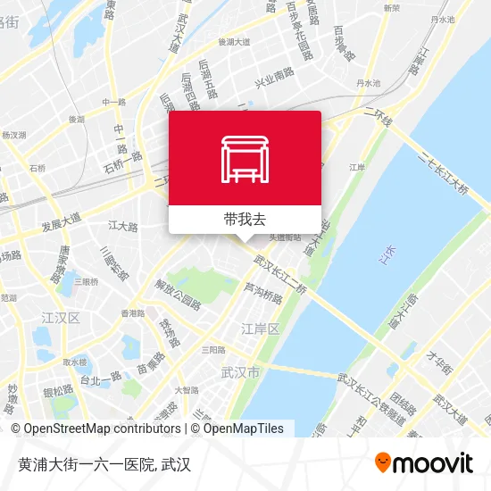 黄浦大街一六一医院地图