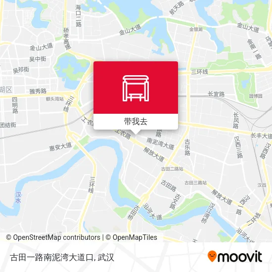 古田一路南泥湾大道口地图