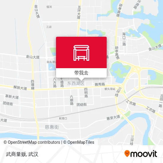 武商量贩地图