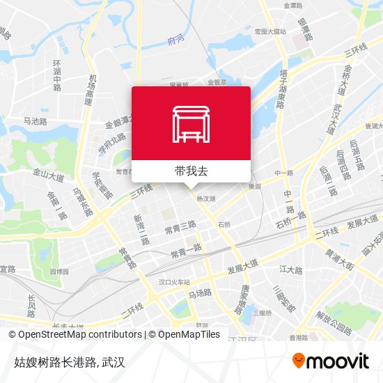 姑嫂树路长港路地图