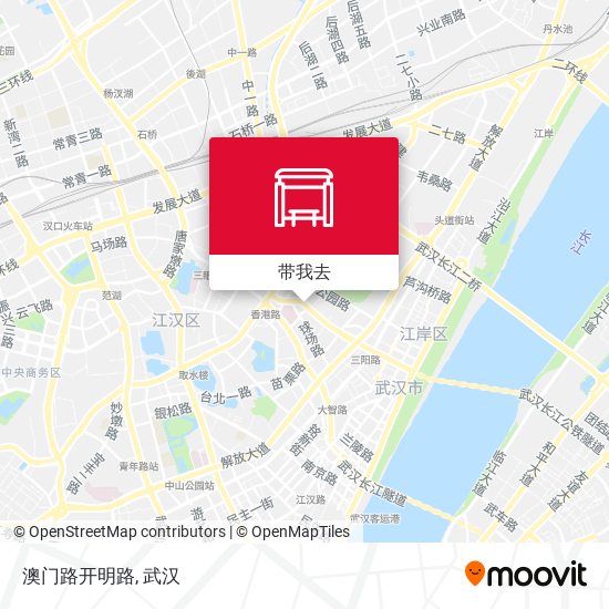 澳门路开明路地图