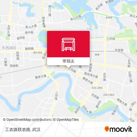 工农路联农路地图