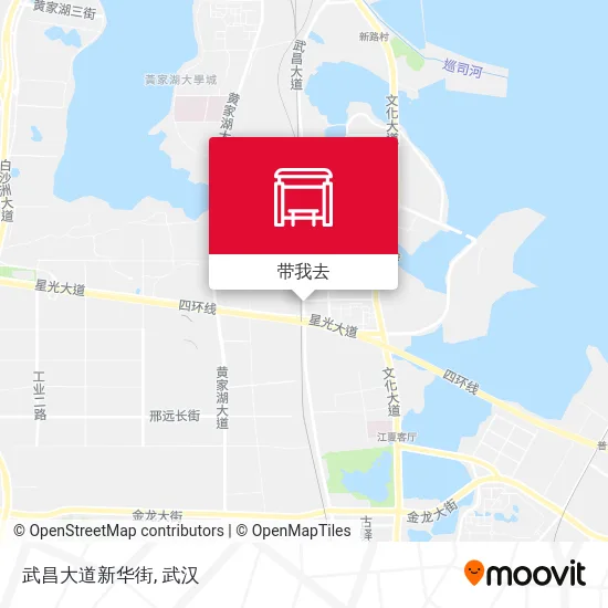 武昌大道新华街地图
