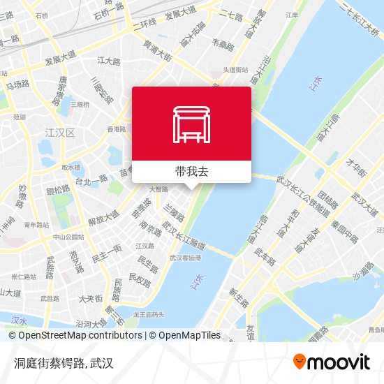 洞庭街蔡锷路地图