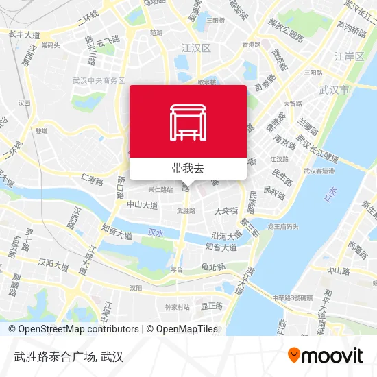 武胜路泰合广场地图