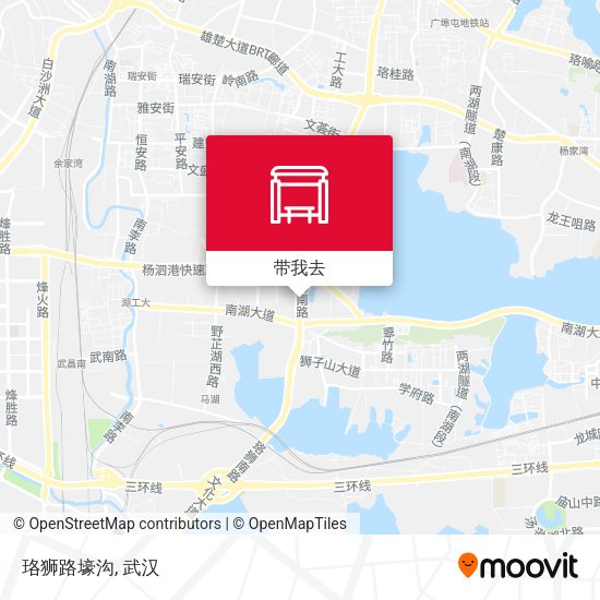 珞狮路壕沟地图