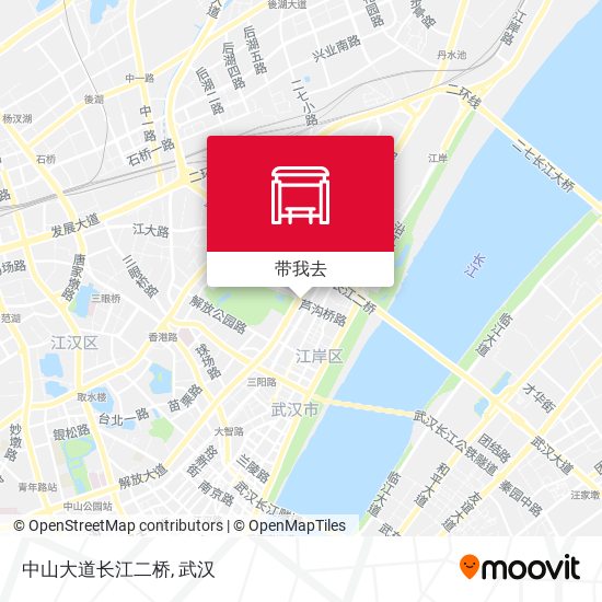 中山大道长江二桥地图