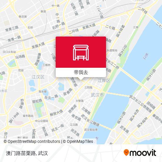 澳门路苗栗路地图