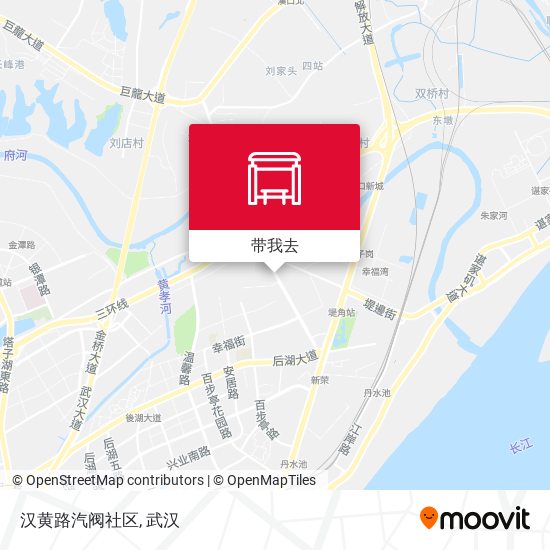 汉黄路汽阀社区地图