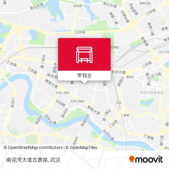 南泥湾大道古萧路地图