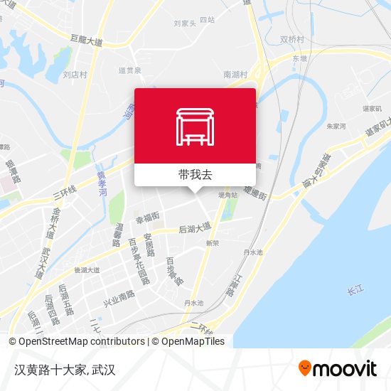 汉黄路十大家地图