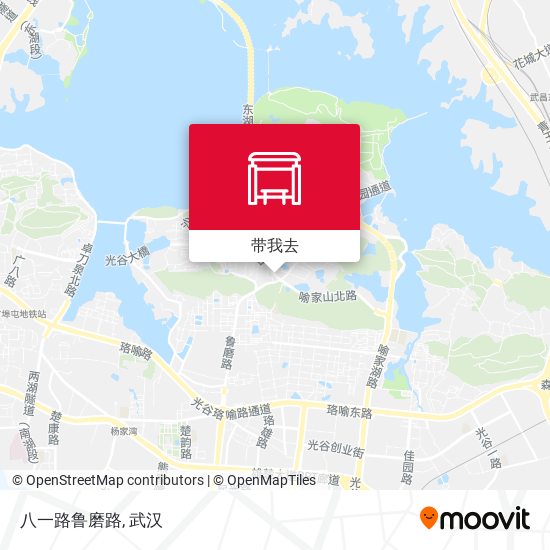 八一路鲁磨路地图