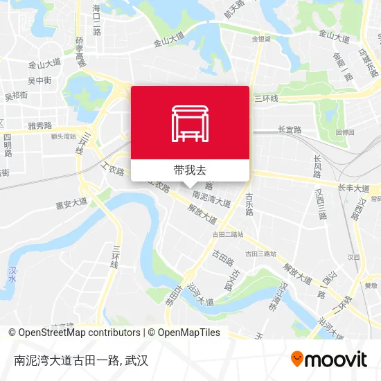 南泥湾大道古田一路地图