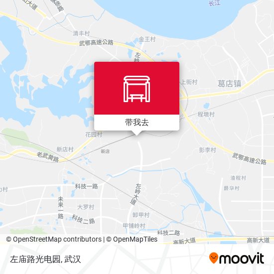 左庙路光电园地图