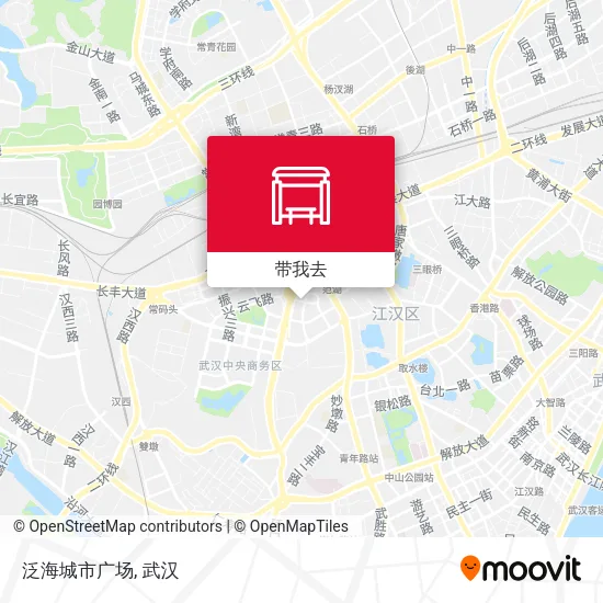 泛海城市广场地图