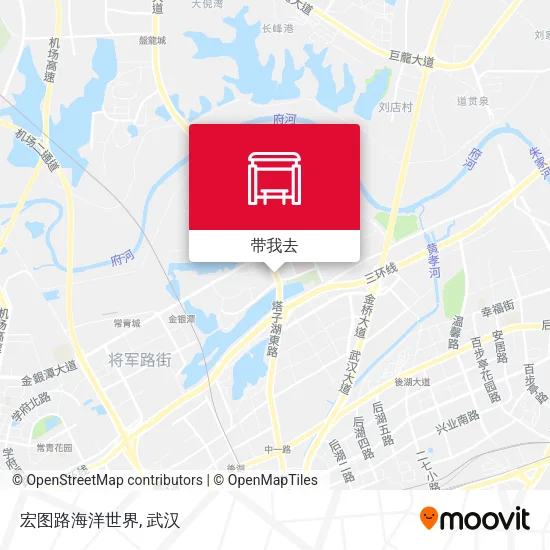宏图路海洋世界地图
