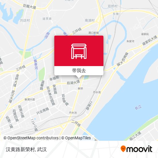 汉黄路新荣村地图