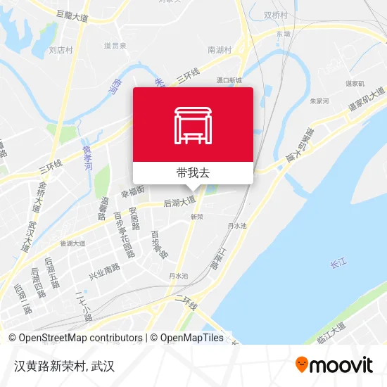 汉黄路新荣村地图