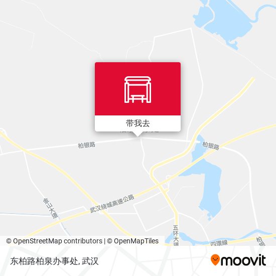 东柏路柏泉办事处地图