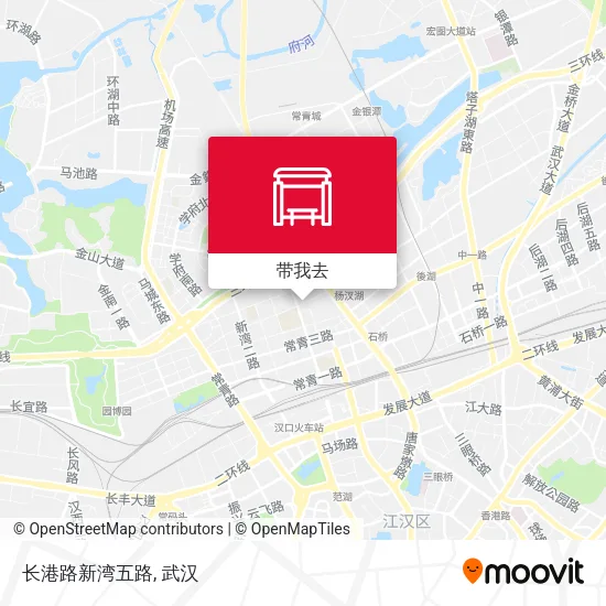 长港路新湾五路地图