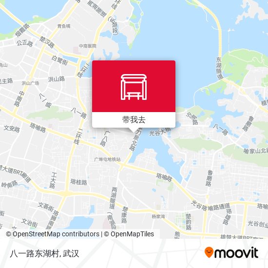 八一路东湖村地图