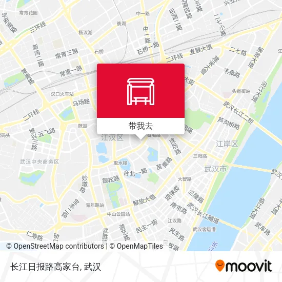 长江日报路高家台地图