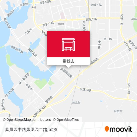 凤凰园中路凤凰园二路地图