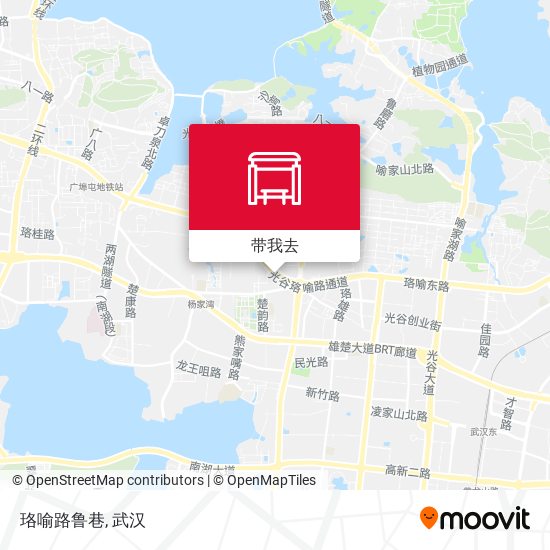 珞喻路鲁巷地图