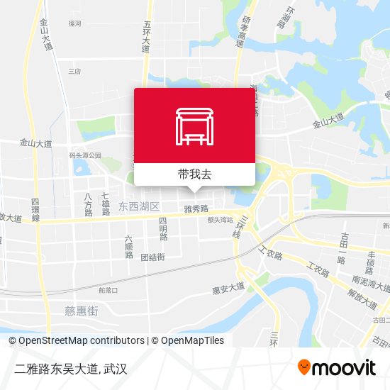 二雅路东吴大道地图