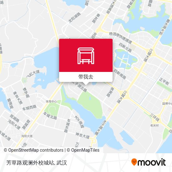 芳草路观澜外校城站地图