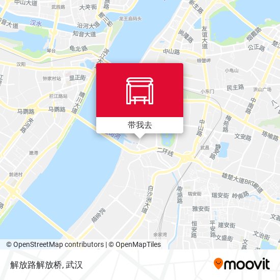 解放路解放桥地图