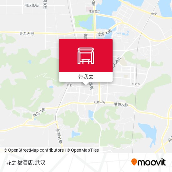花之都酒店地图