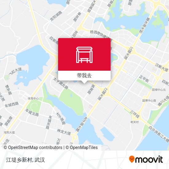 江堤乡新村地图