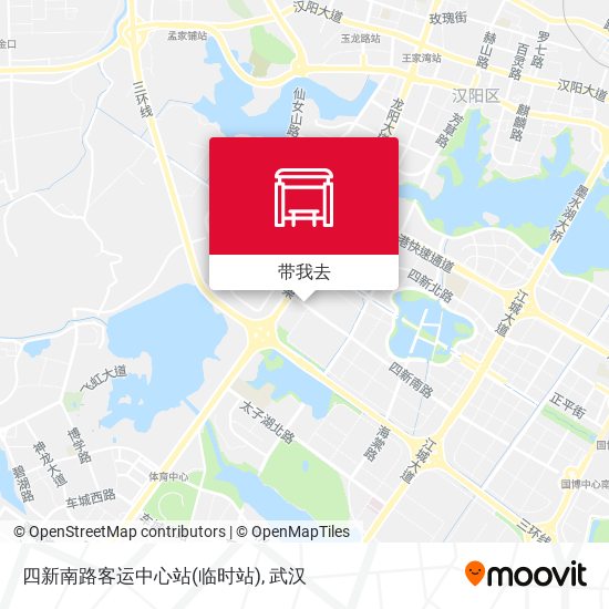 四新南路客运中心站(临时站)地图