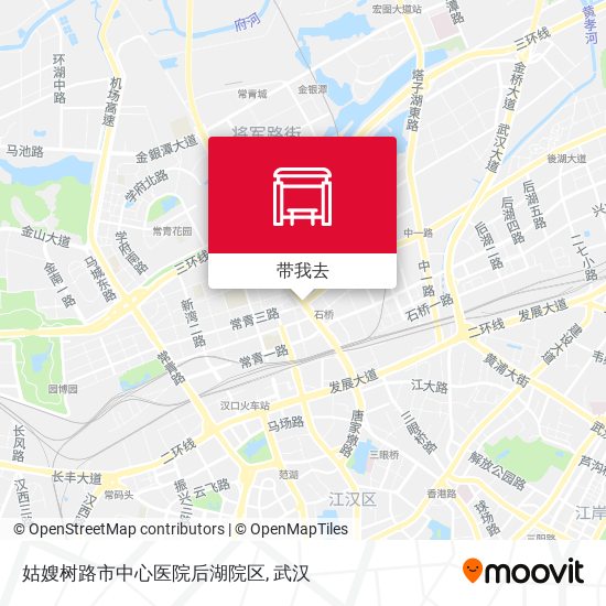 姑嫂树路市中心医院后湖院区地图