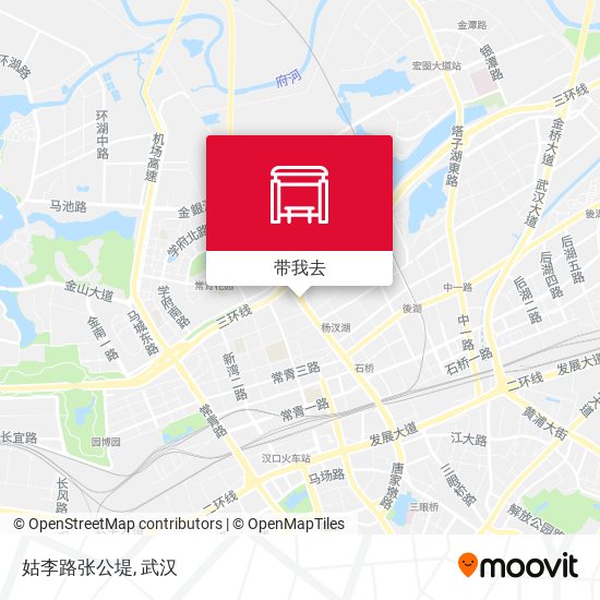 姑李路张公堤地图