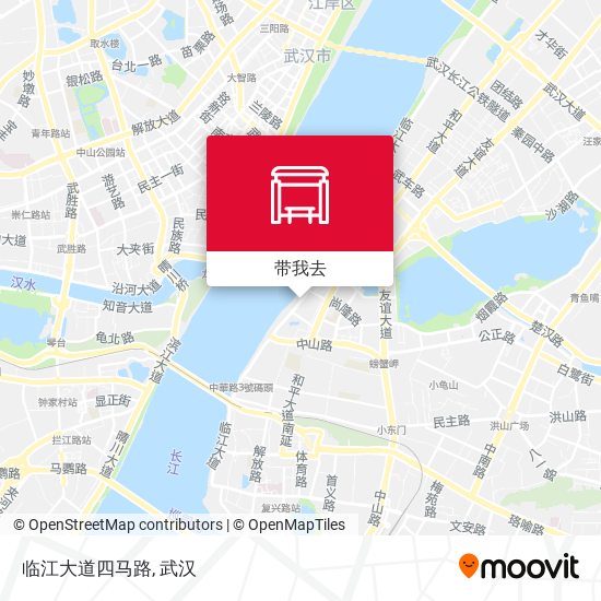 临江大道四马路地图