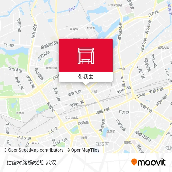 姑嫂树路杨杈湖地图