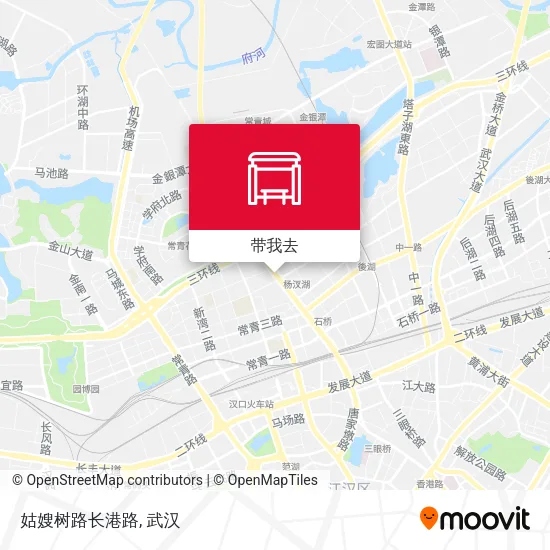 姑嫂树路长港路地图