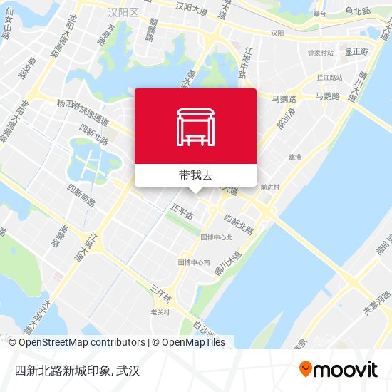 四新北路新城印象地图