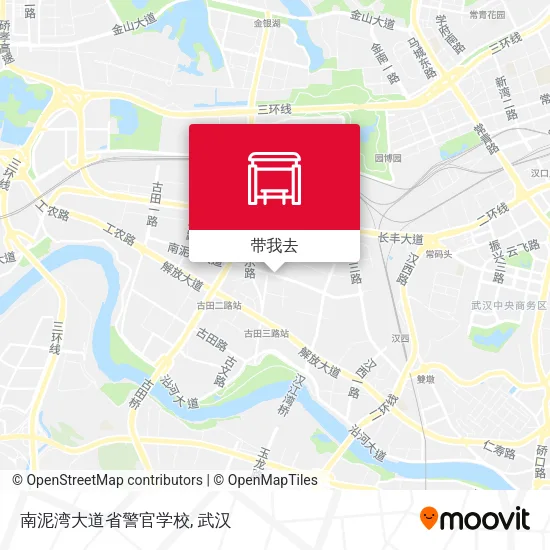 南泥湾大道省警官学校地图