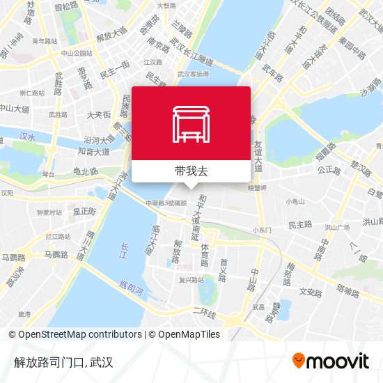 解放路司门口地图