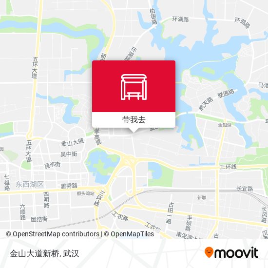 金山大道新桥地图