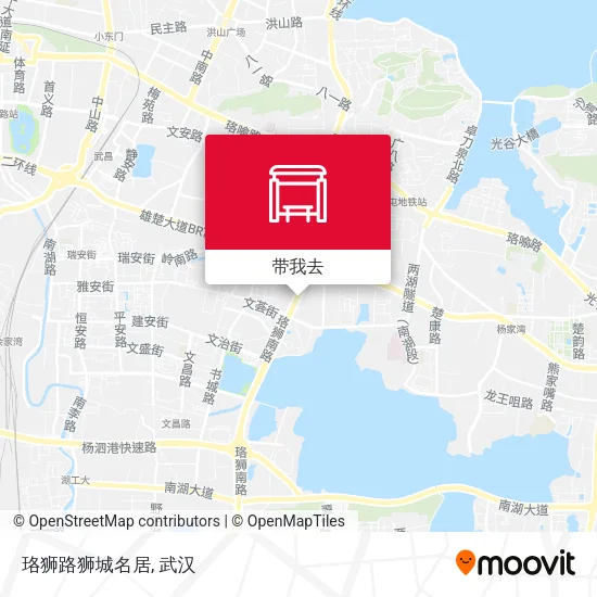 珞狮路狮城名居地图