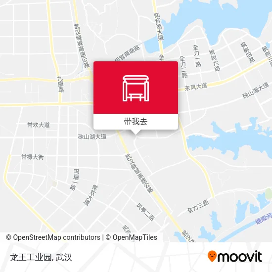 龙王工业园地图