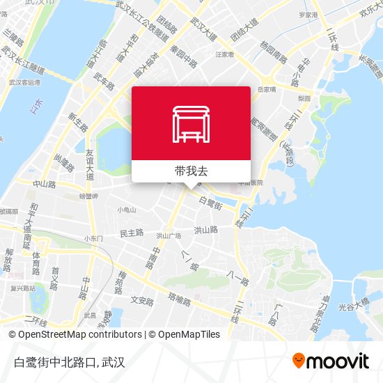 白鹭街中北路口地图