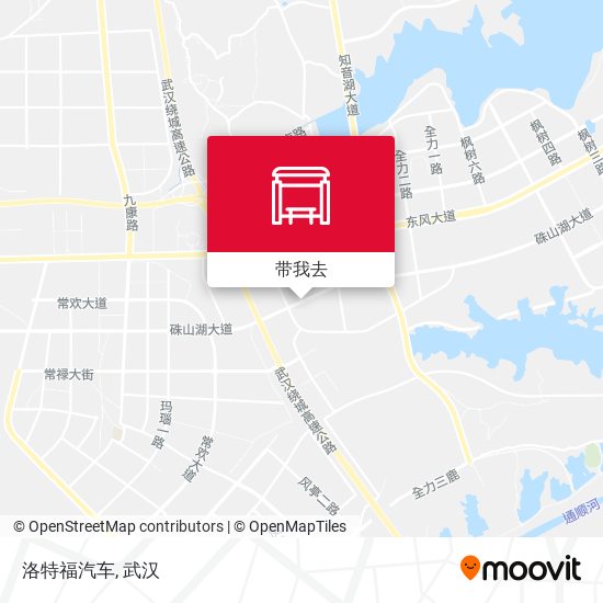 洛特福汽车地图