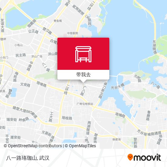 八一路珞珈山地图